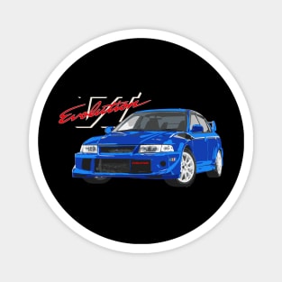 Mitsubishi Lancer Evolution 6 TME Blue Magnet